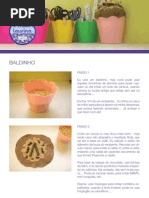 Download Baldinho agulheiro de cupcake sabor chocolate  by Laurina Crafts SN42387242 doc pdf