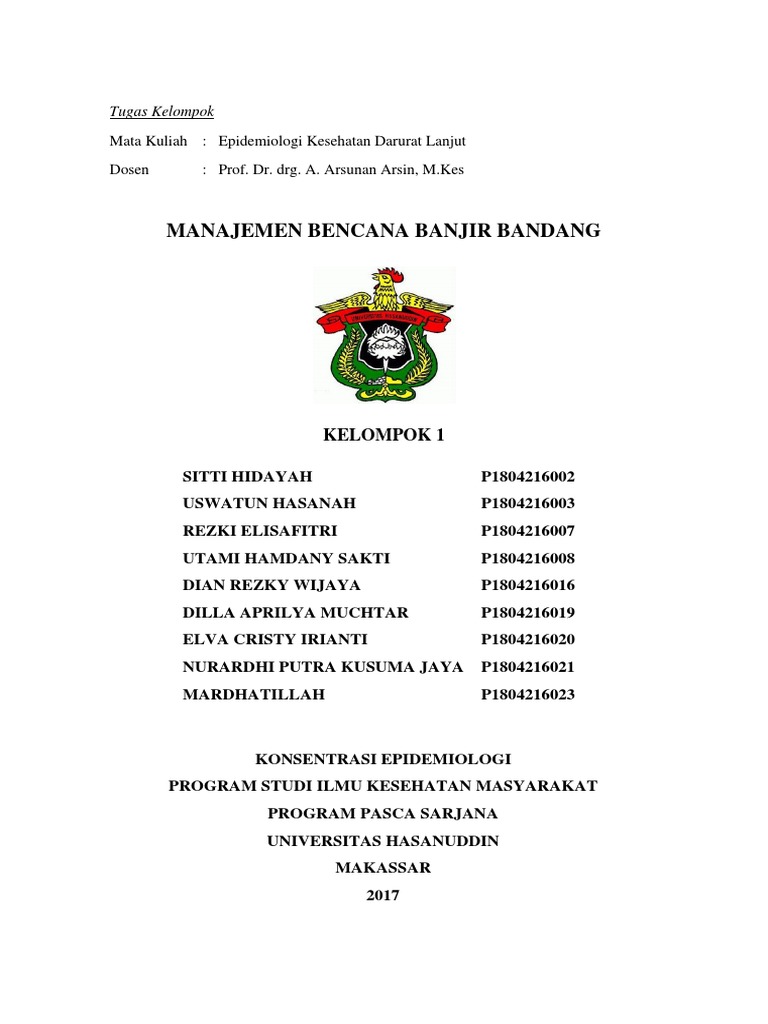 Bencana Banjir Bandang | PDF