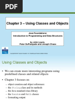 Classes and Objects of Java