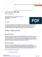 DB2 9 Fundamentals Exam 730 Prep, Part 4:: Working With DB2 Data