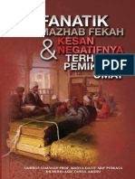 Fanatik Mazhab Fekah Cetakan Kedua