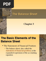 The Balance Sheet