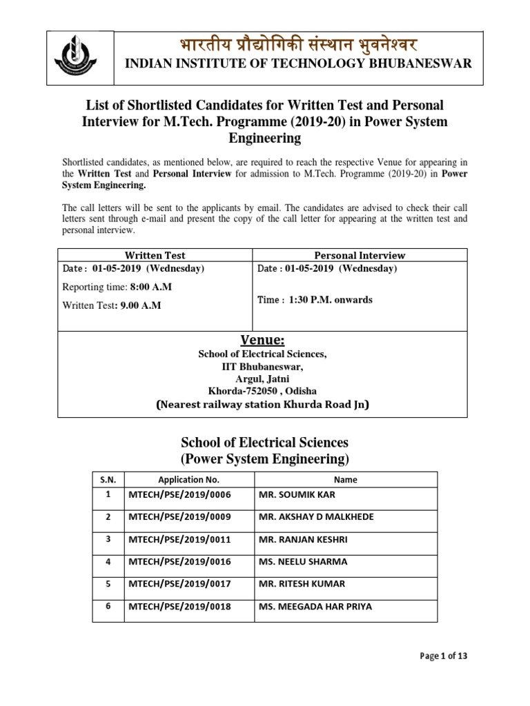 Power System Engineering PDF Test (Assessment) University And
