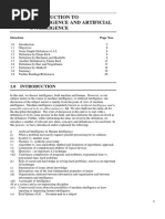 Unit 1 Introduction To Intelligence and Artificial Intelligence