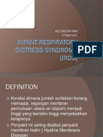 Infant Respiratory Distress Syndrome (Irds)