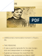 NOLI ME TANGERE: Rizal's Groundbreaking Novel