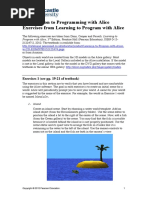 Greenfoot Object Behavior and Scenarios | PDF | Inheritance (Object ...