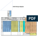 BITUMINOUS CONCRETE MIX Design - Blending Sheet