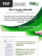 FDA Philippines E-Portal Guidelines