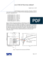 CYMCAP Validation