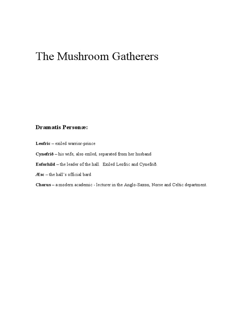 The Mushroom Gatherers PDF