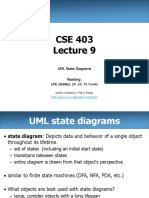 UML State Diagrams Reading