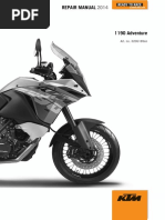 2 2014 KTM 1190 Adventure Service Repair Manual