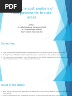 Lcc of Road Pavements
