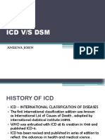 Icd V/S DSM: Aneena John
