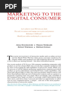 Marketing To The Digital Consumer PDF