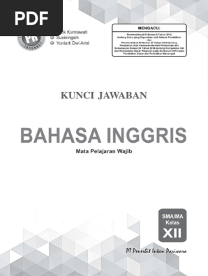 Kunci Jawaban Pr Bahasa Inggris 12 Edisi 2019 Pdf