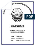Gazette SSC Annual 2014 PDF