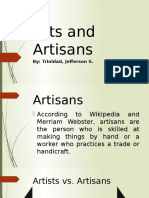 Arts and Artisans