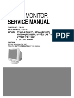 Service Manual - Compaq, LG Monitor - CQ771G, S7500, MV7500, CV7500 - Chassis CA-110.pdf
