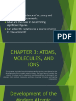 Chemistry: Atoms, Molecules and Ions