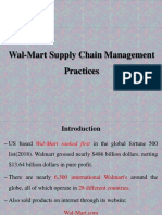 Wal-Mart Supply Chain Management Practices