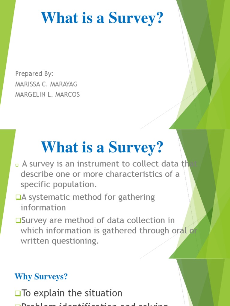 Understanding Survey Research Basics | PDF | Survey Methodology ...