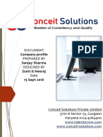 Conceit Solutions Private Limited