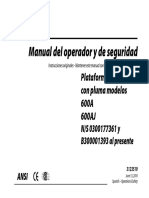 Manual de Operacion 600AJ