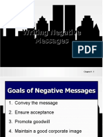 Negative Messages