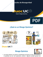 Protocolos de Bioseguridad: Clase 8: Riesgos Químicos