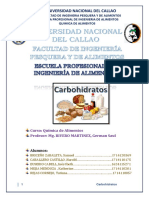 INFORME Quial (Carbohidratos)