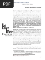 Sobre pintura e poesia