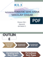 MODUL 3 Karakteristik Seni Anak SD - Maesuroh - 837682817