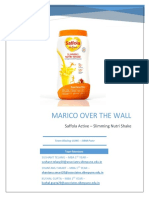 Marico Over The Wall: Saffola Active - Slimming Nutri Shake
