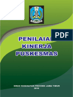 Buku Penilaian Kinerja Puskesmas Dinkes Jatim 2016