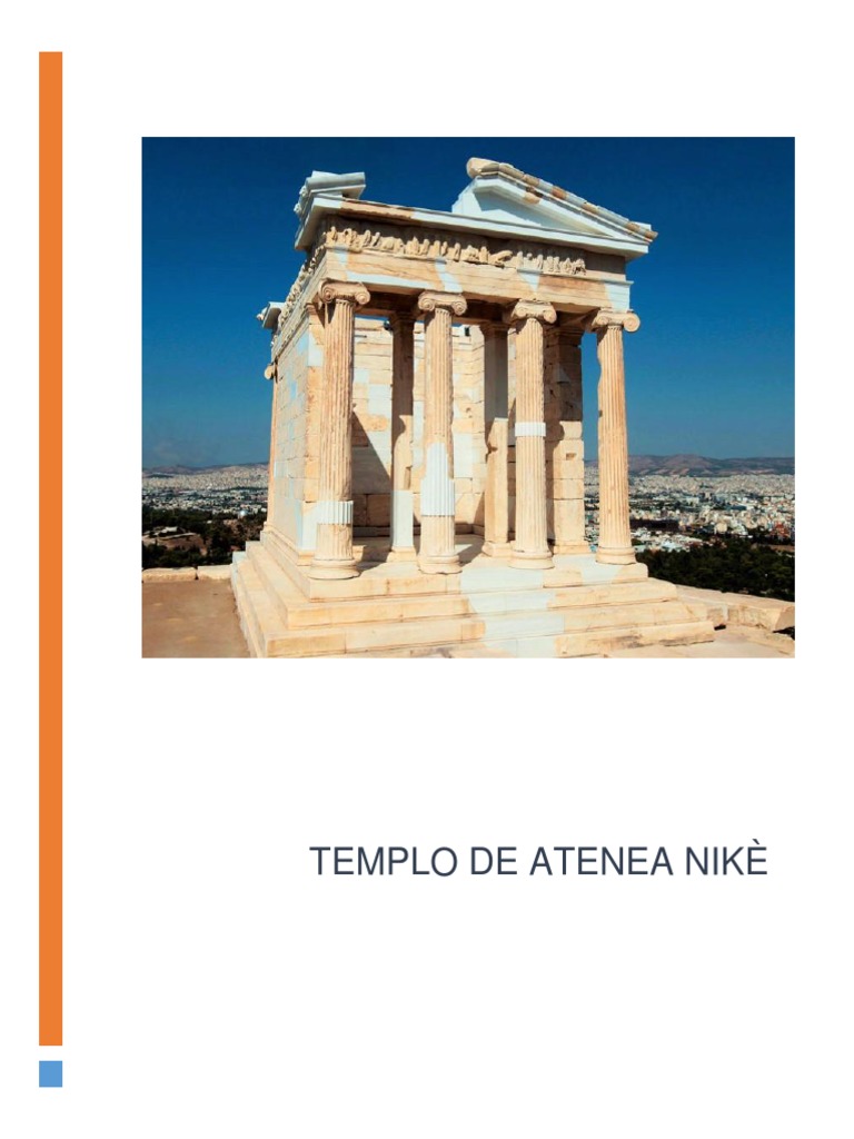 Sentimental Escuela primaria Tentación Templo de Atenea | PDF | templo | Diseño arquitectonico