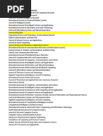 Scopus Indexed Journals