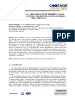 Como ampliar a aprendizagem de resistência dos materiais em ensaios com modelos reduzidos