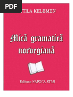 Mica Gramatica A Limbii Norvegiene PDF