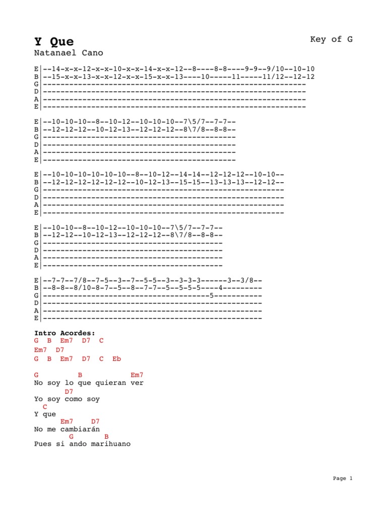 Y Que Acordes Requinto Pdf Ocio Deportes