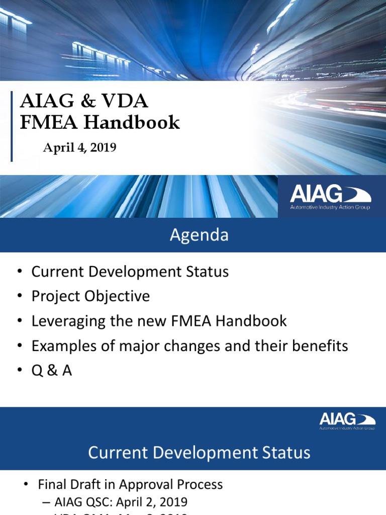 Aiag And Vda Fmea Handbook Apr 4 19 1 Risk Management Analysis