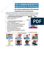 Guide to Uploading Your Undergraduate Application Photo