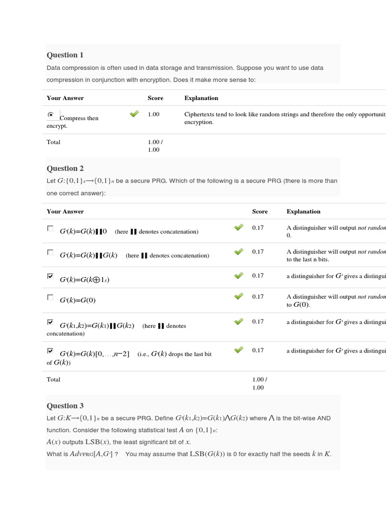 Public Key Cryptography Quiz | PDF | Cryptography | Key (Cryptography)
