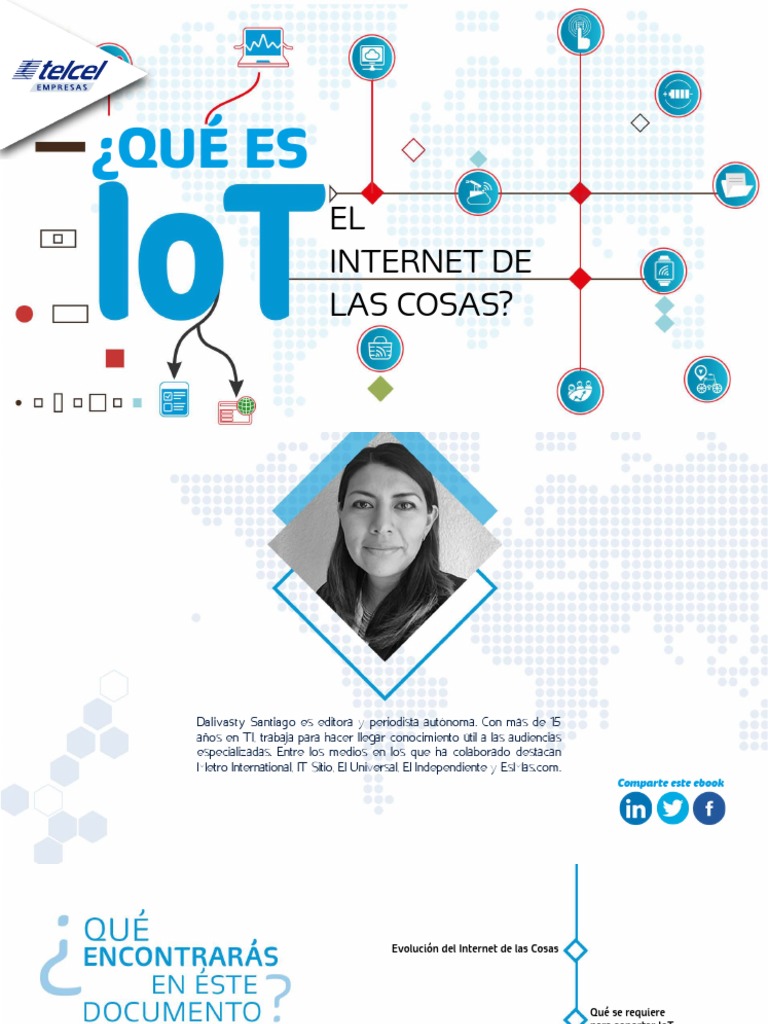 Ebook ¿Qué Es El IoT Telcel Empresas | PDF | Internet de las Cosas ...