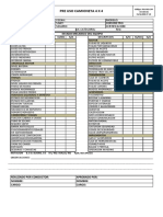 Check List Camioneta PDF