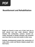 Resettlement and Rehabilitation