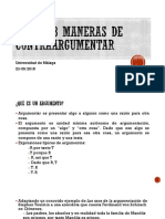 De Las 8 Maneras de Contraargumentar