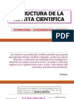 Estructura de La Revista Cientifica