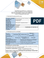 Guía de Actividades y Rúbrica de Evaluación - Fase 6 - Evaluación Del Curso